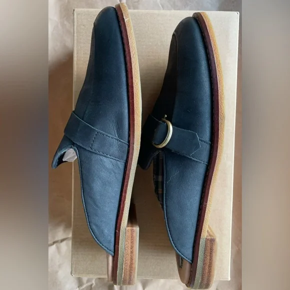 Sperry Women's Leather Mules Black 8 - Picture 5 of 11